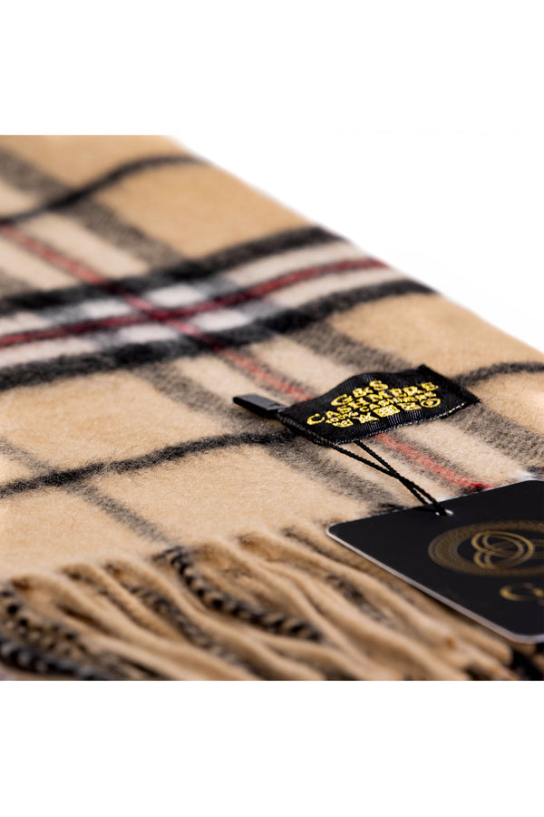 CASHMERE STOLE - Golden Sand