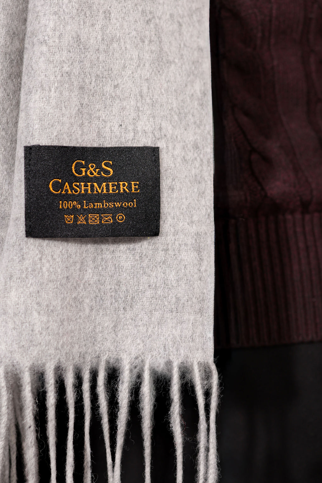 CASHMERE STOLE - Mistfall Drift