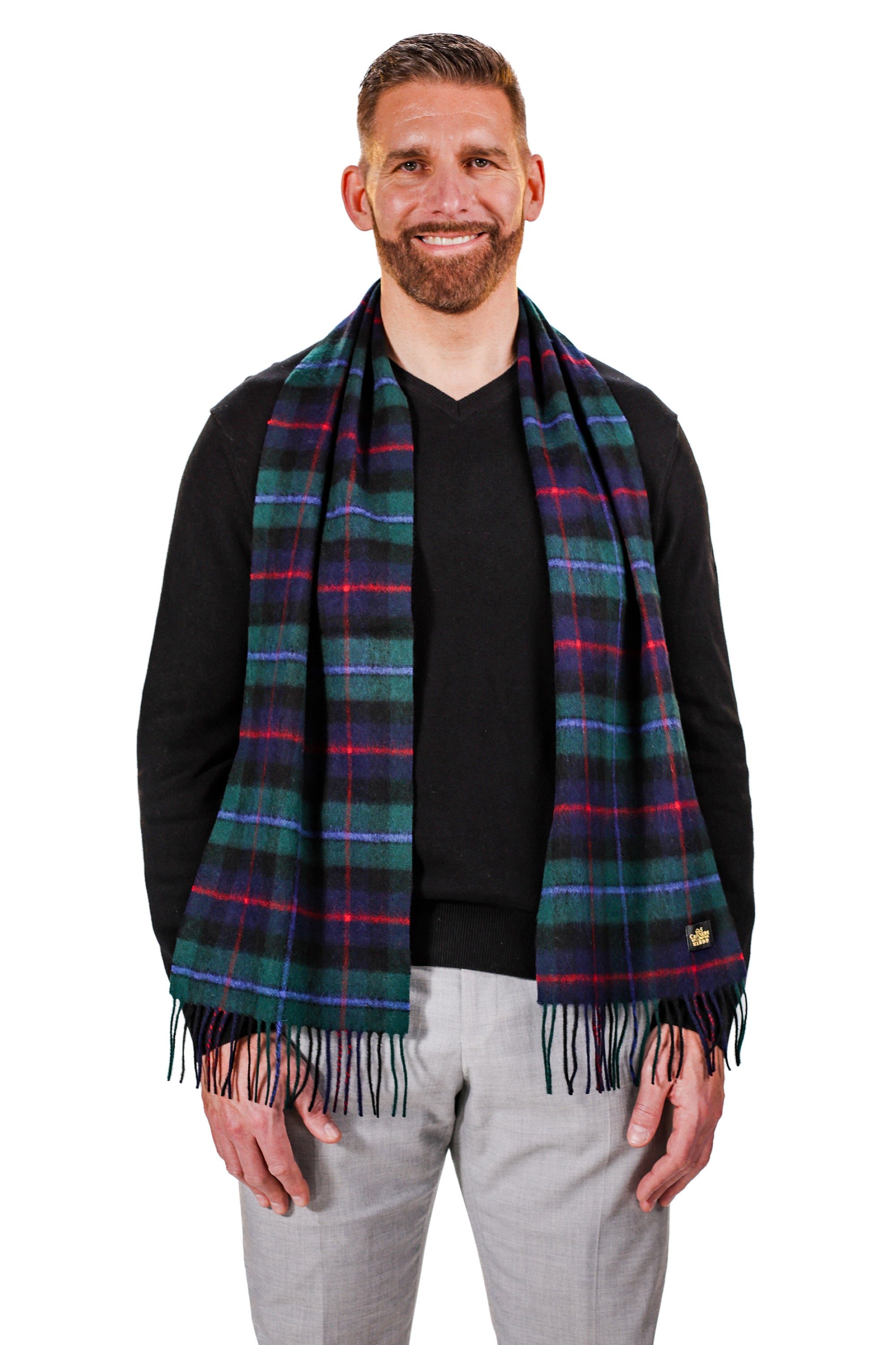 LAMBSWOOL SCARF - Emerald Night