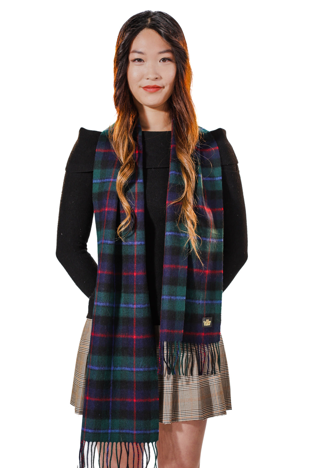 LAMBSWOOL SCARF - Emerald Night