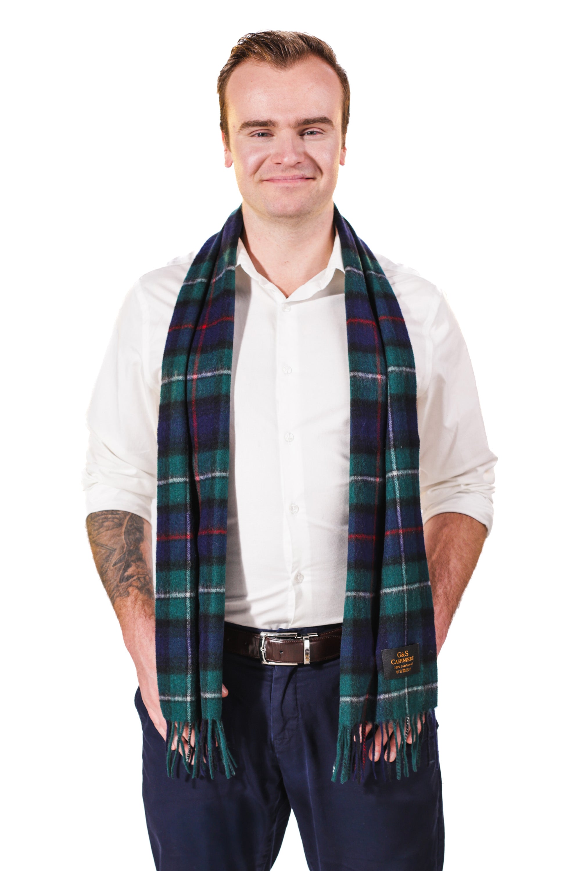 LAMBSWOOL SCARF - Highland Mist