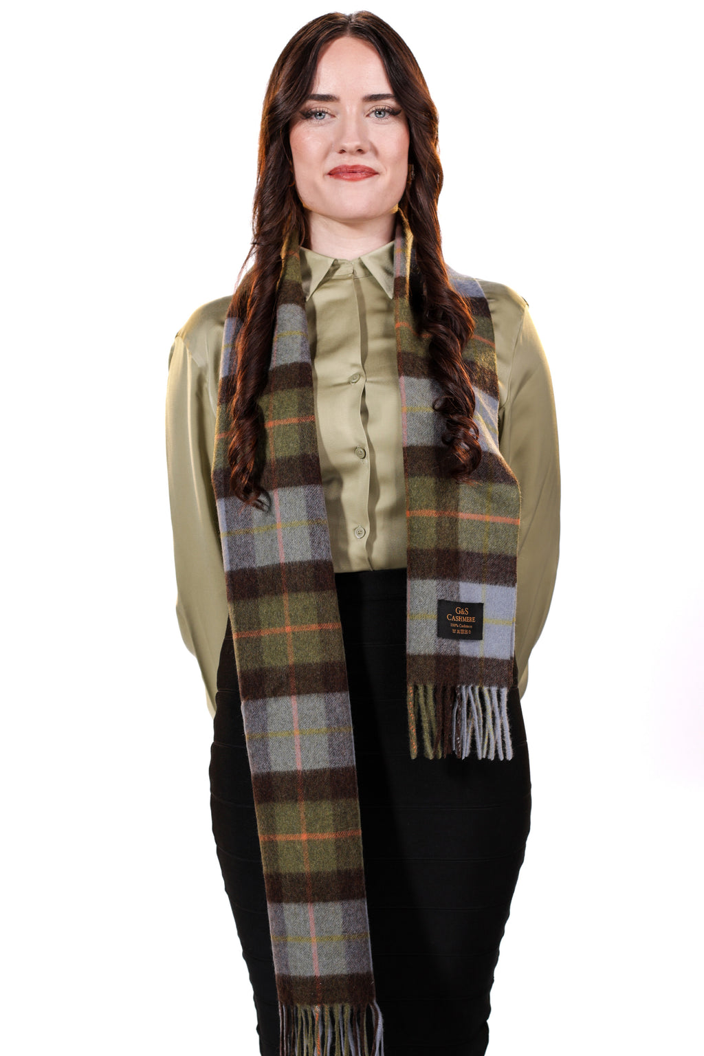 LAMBSWOOL SCARF - Highland Shadow