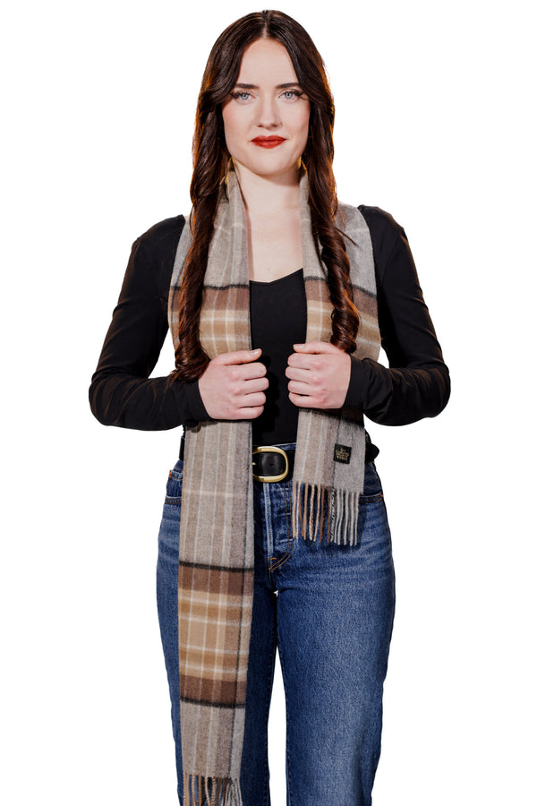 LAMBSWOOL SCARF - Midnight Heritage