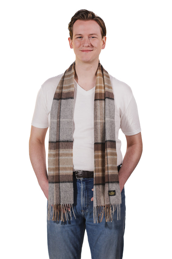 LAMBSWOOL SCARF - Midnight Heritage