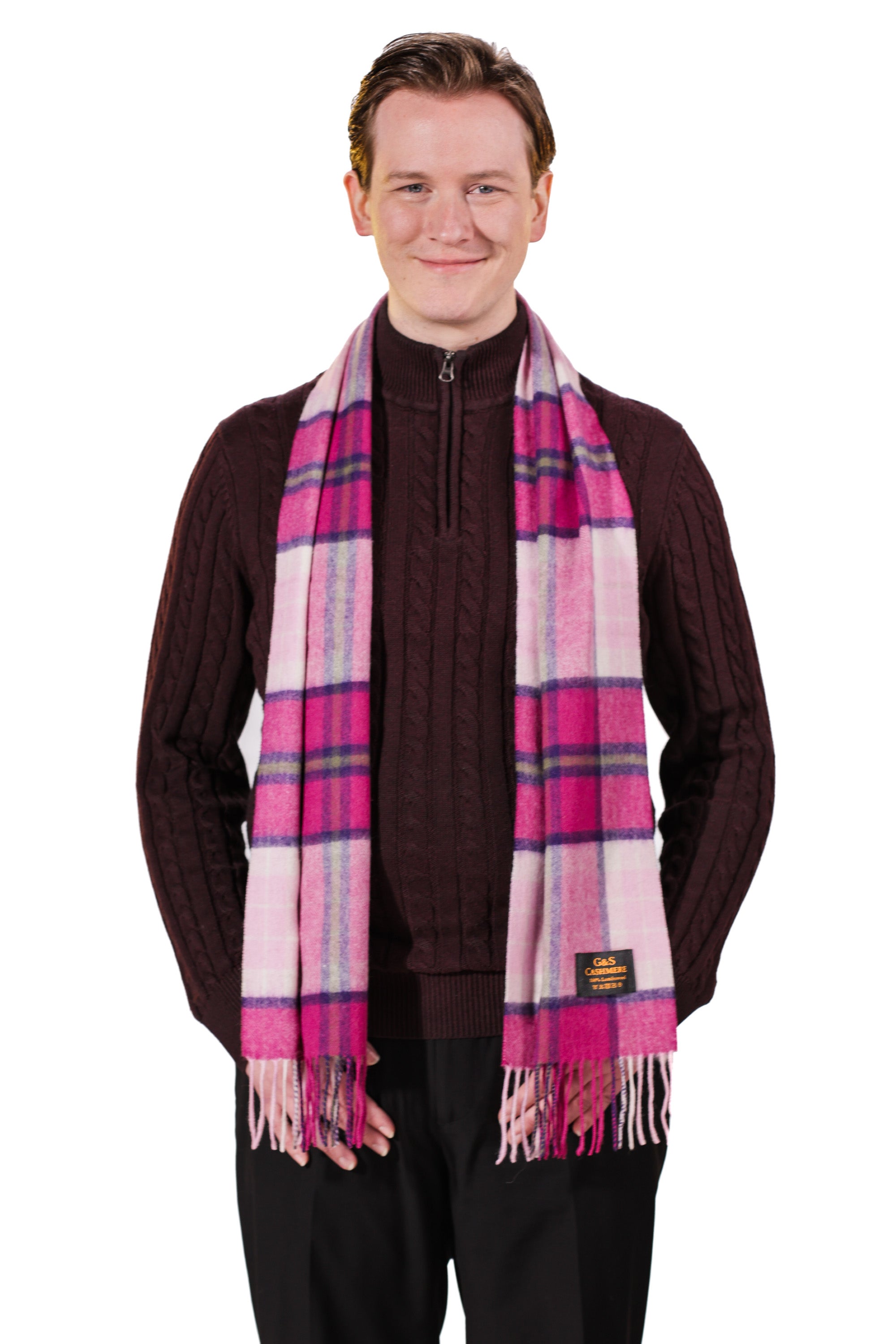 LAMNSWOOL SCARF - Petal Ember