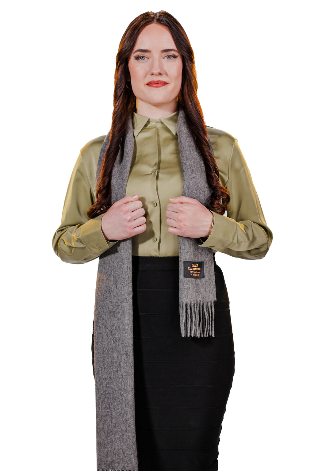 Cashmere Scarf - Winter Ash