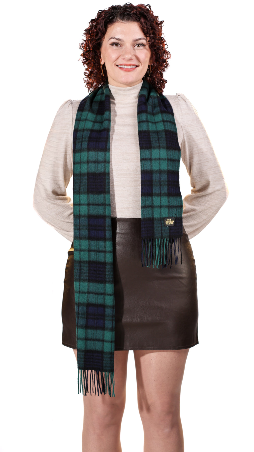 LAMBSWOOL SCARF- Obsidian Night