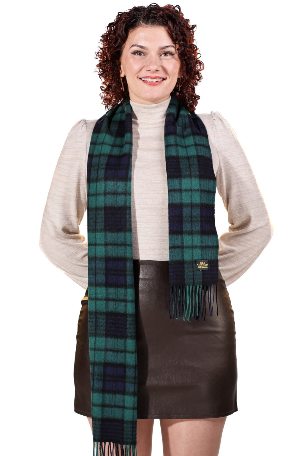 CASHMERE SCARF - Obsidian Night