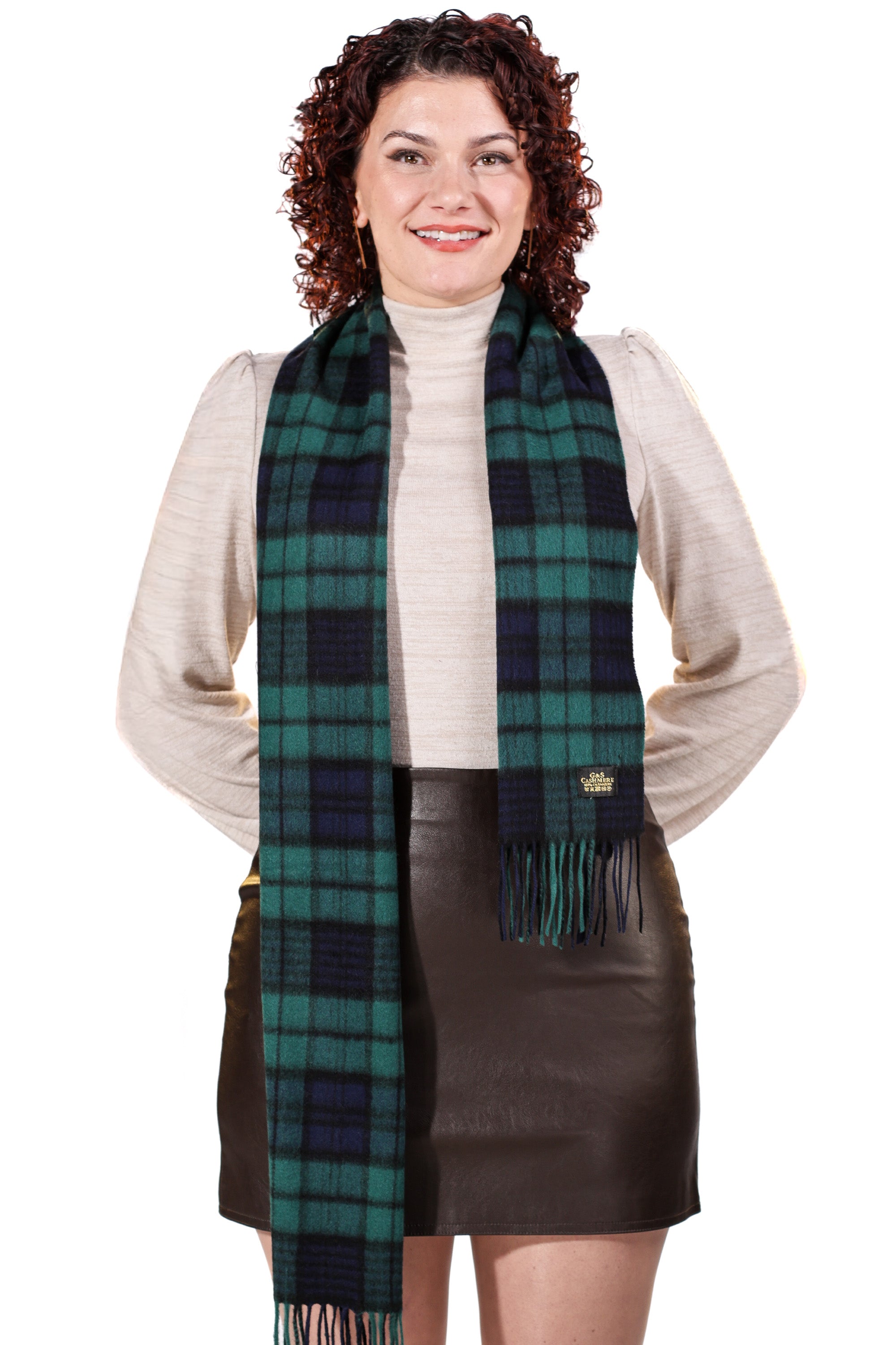 CASHMERE SCARF - Obsidian Night