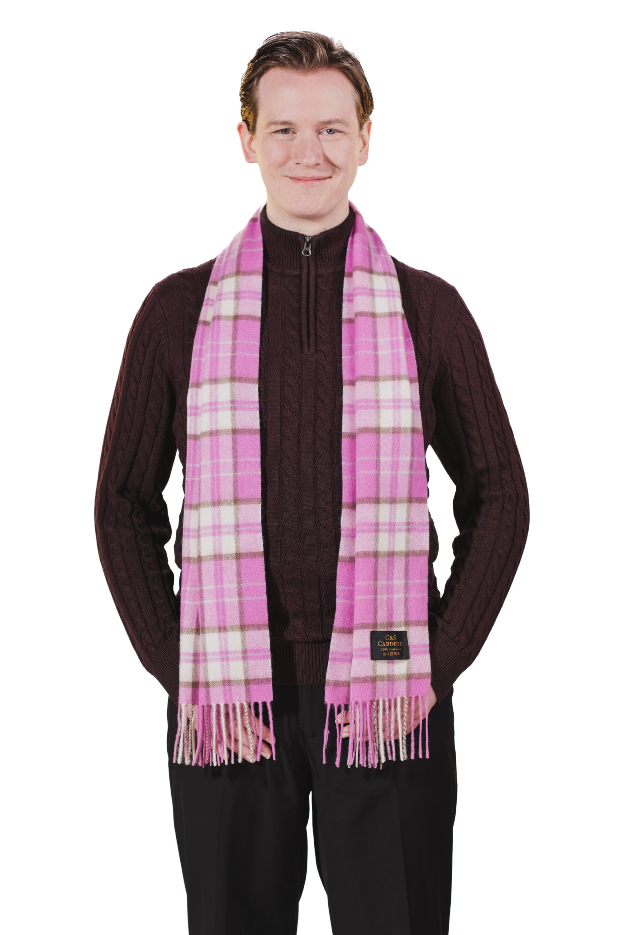 Cashmere Scarf Orchid Mist
