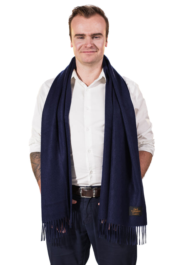 CASHMERE STOLE - Celestial Fjord