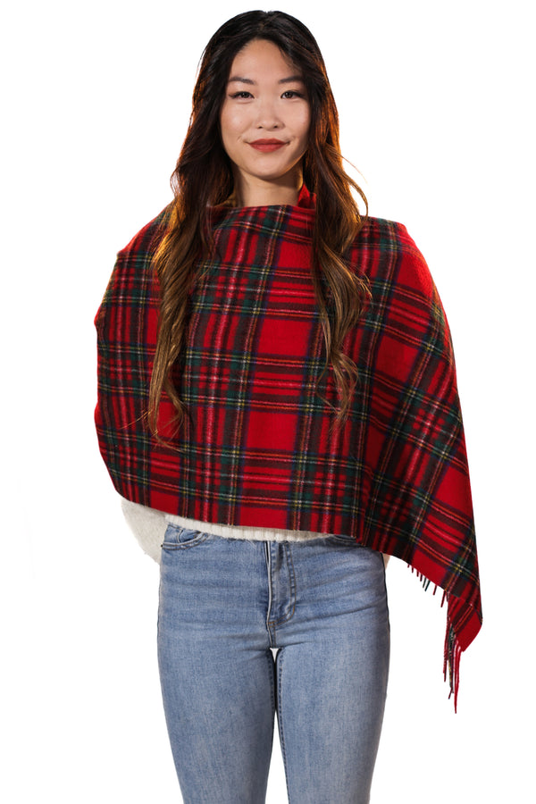 CASHMERE STOLE - Imperial Flame