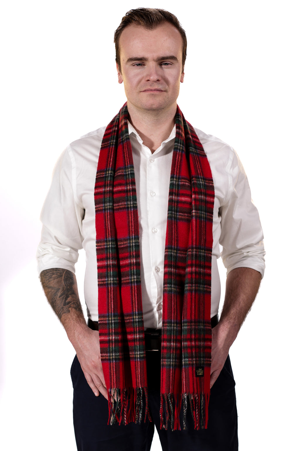 CASHMERE SCARF - Imperial Flame