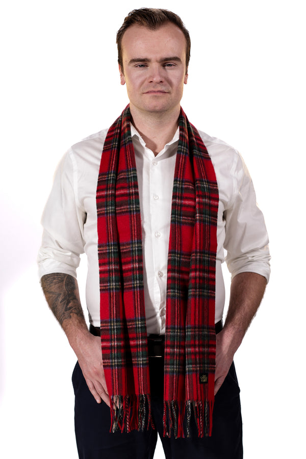 CASHMERE SCARF - Imperial Flame