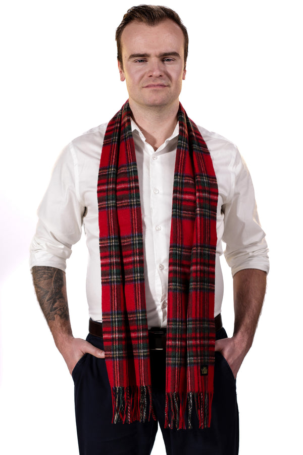 CASHMERE SCARF - Imperial Flame