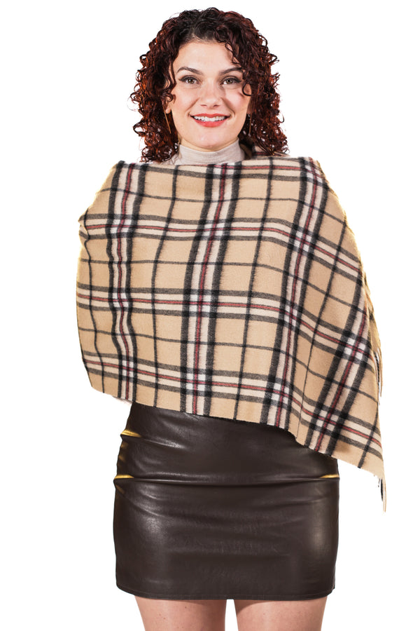 CASHMERE STOLE - Golden Sand