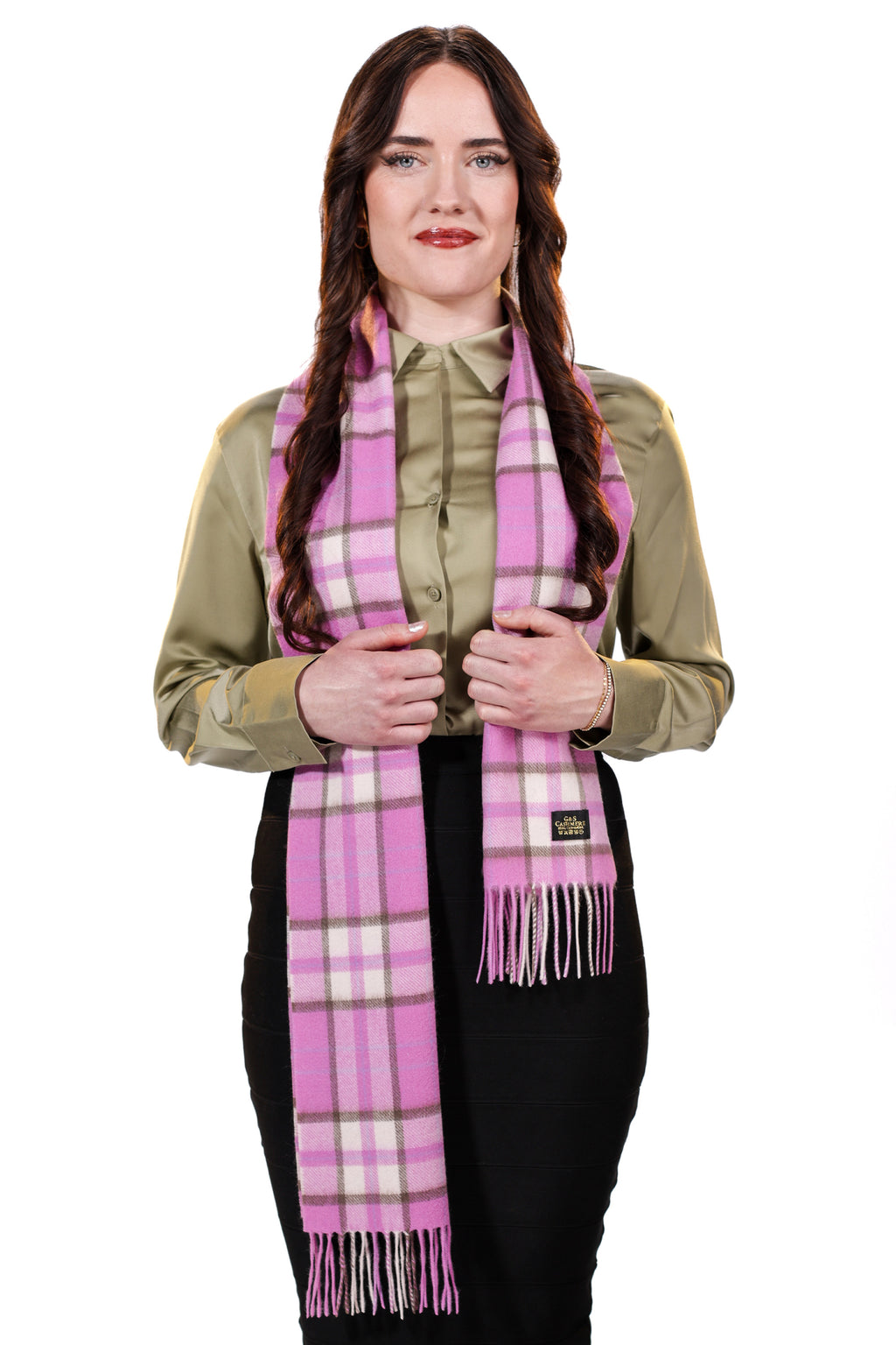 CASHMERE SCARF - Ivory Thicket
