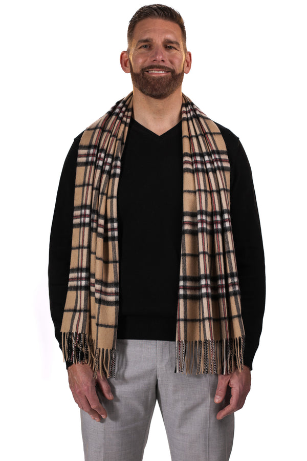 CASHMERE STOLE - Golden Sand