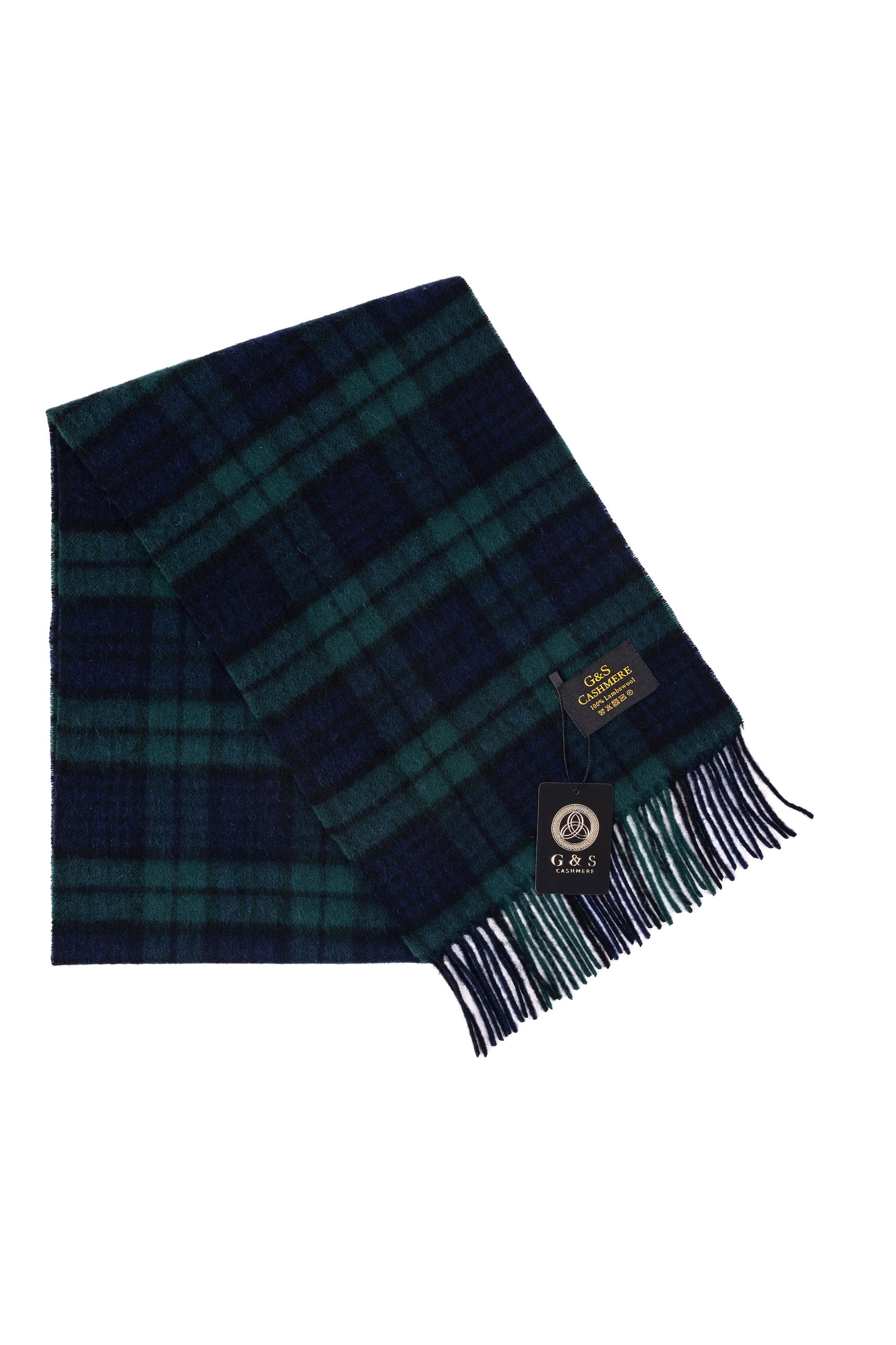 LAMBSWOOL SCARF- Obsidian Night