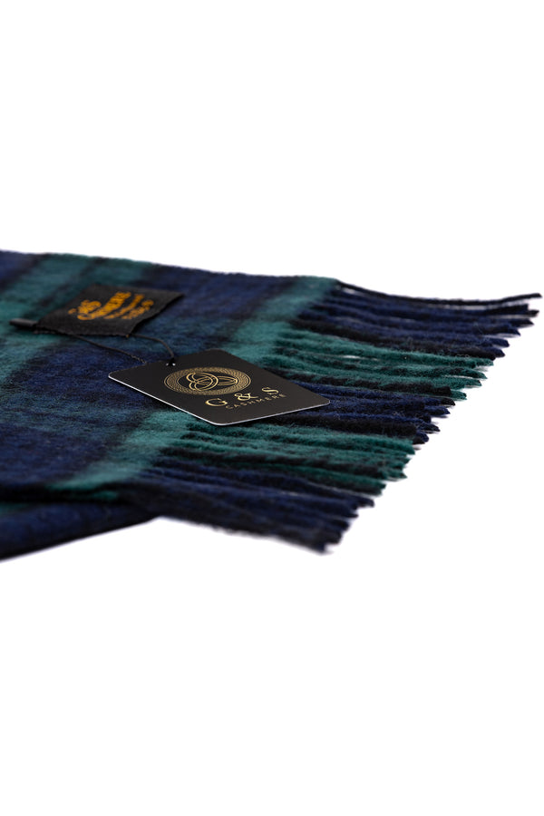 LAMBSWOOL SCARF- Obsidian Night