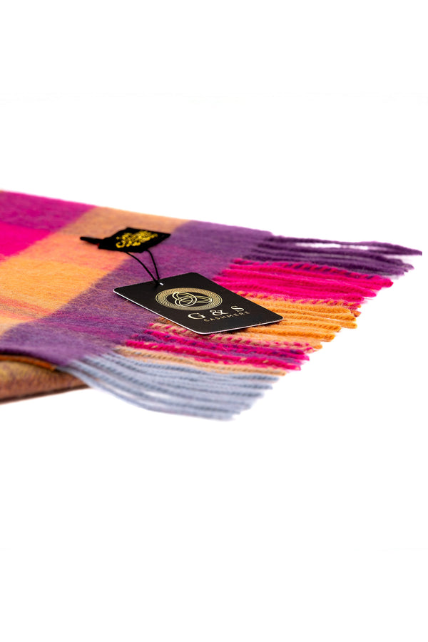 LAMBSWOOL SCARF - Amber Flame