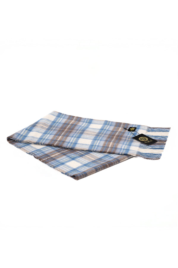 LAMBSWOOL SCARF - Blue Frost