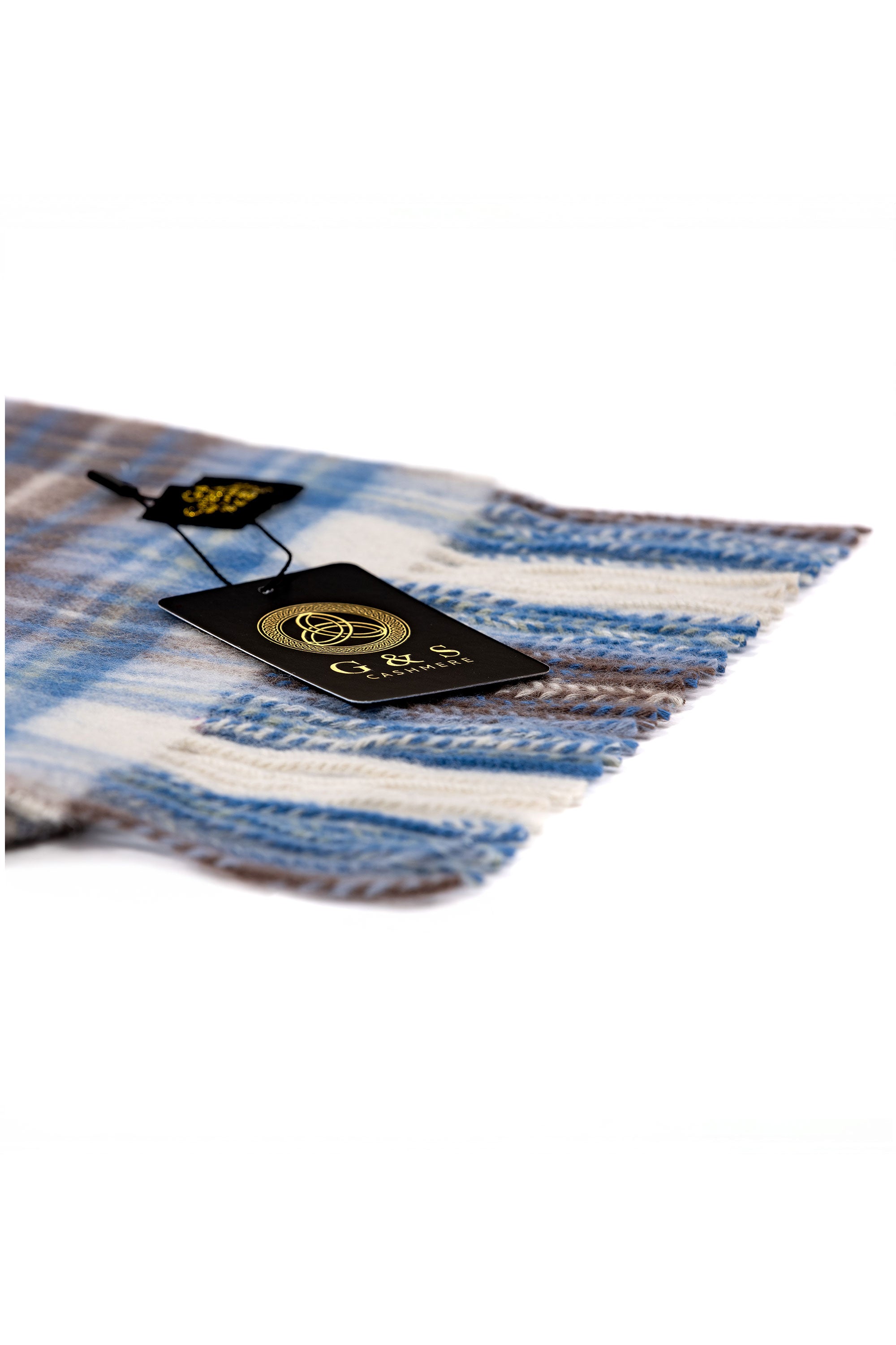 LAMBSWOOL SCARF - Blue Frost