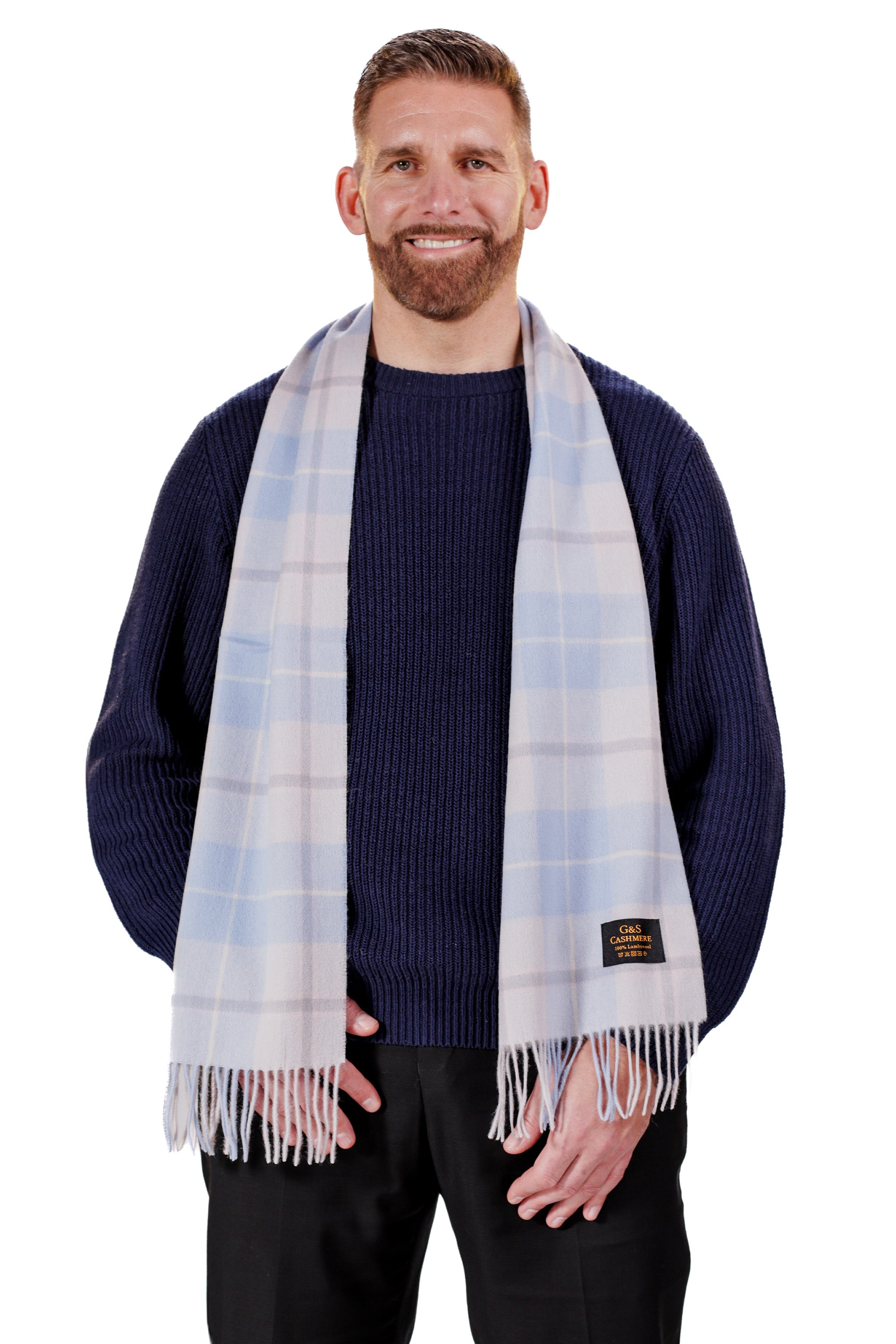 LAMBSWOOL SCARF - Bluewood Mist