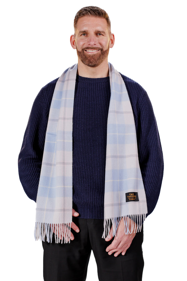 LAMBSWOOL SCARF - Bluewood Mist