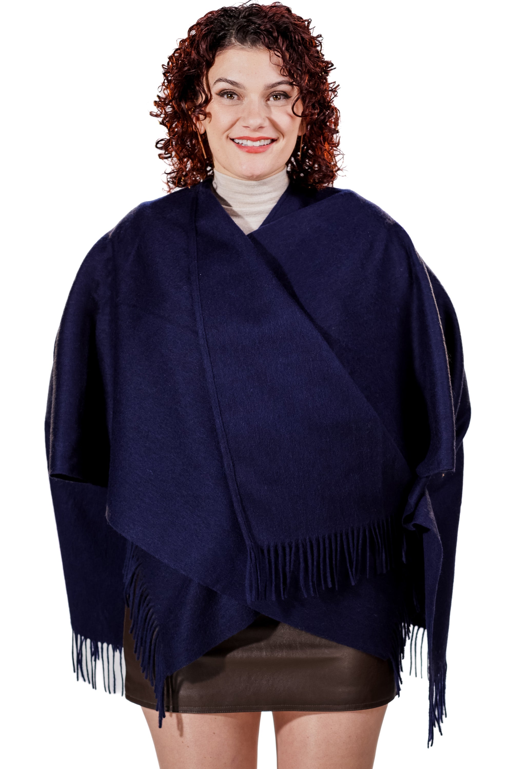 LAMBSWOOL CAPES - Celestial Fjord