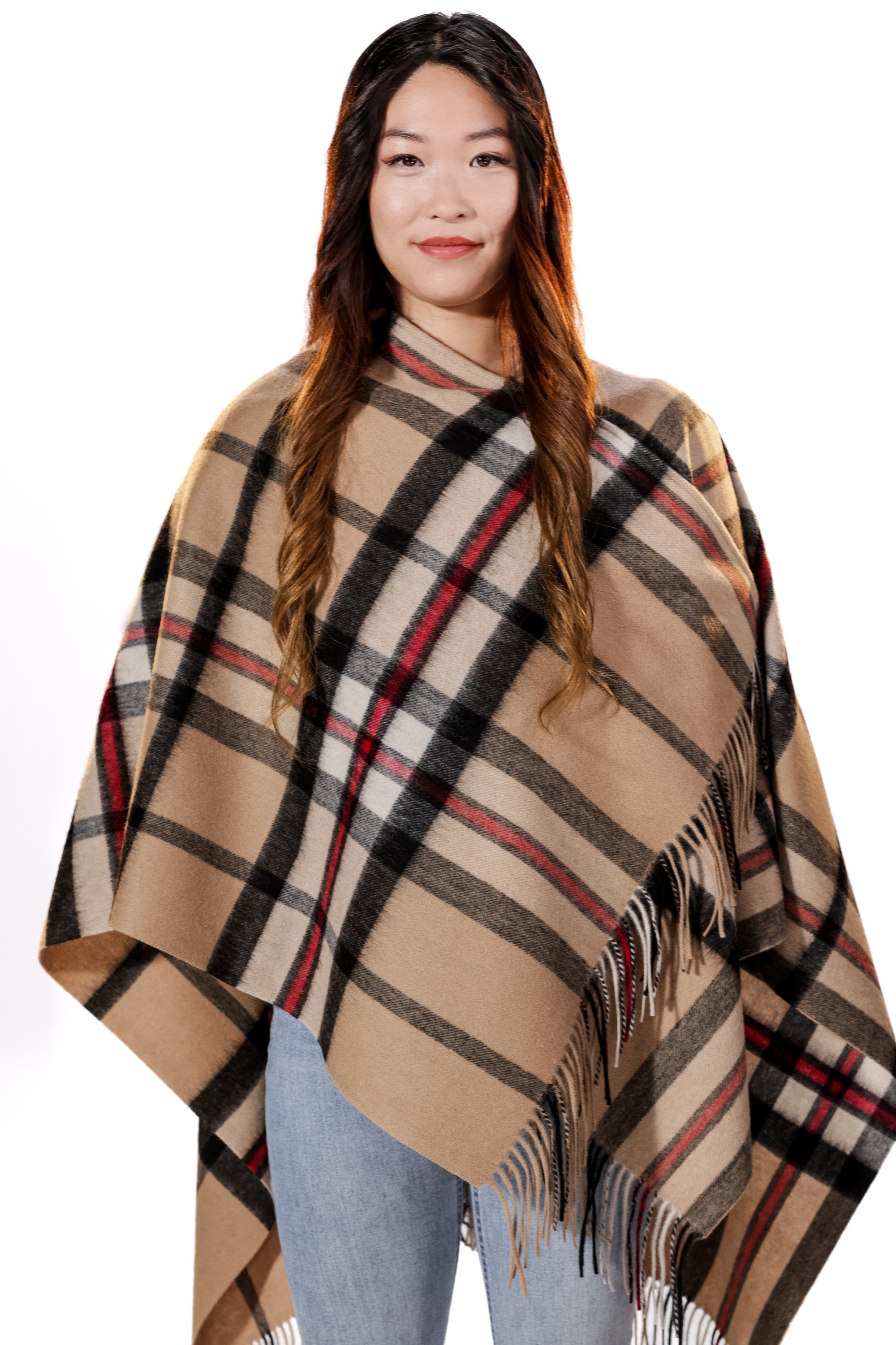 LAMBSWOOL CAPES - Golden Sand