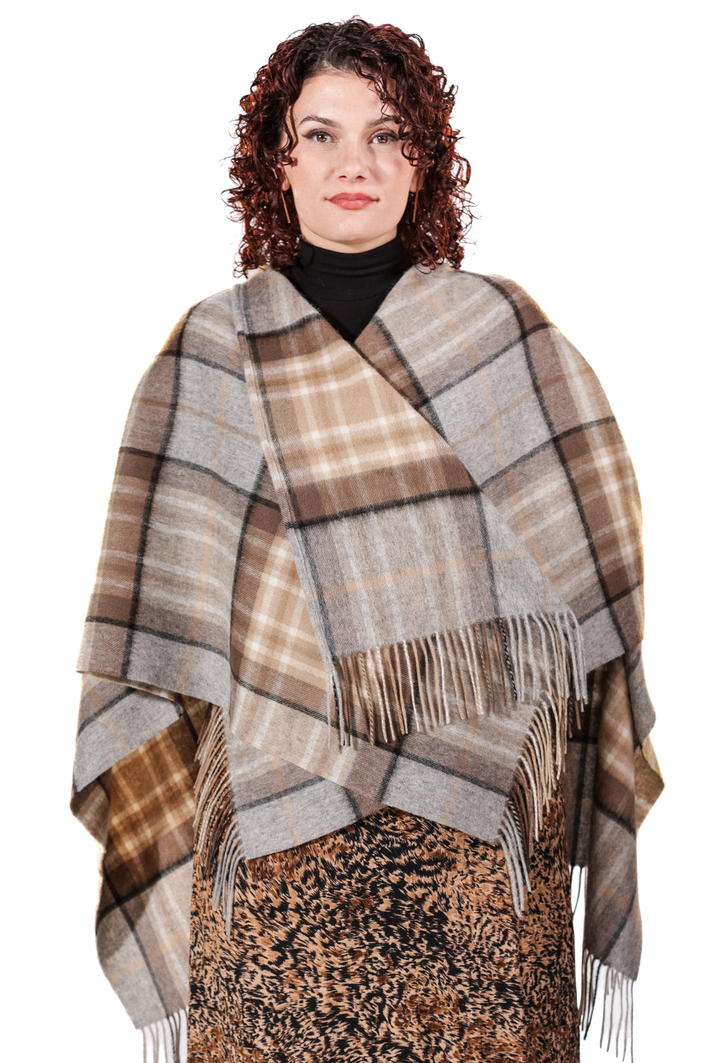 LAMBSWOOL CAPES - Midnight Heritage