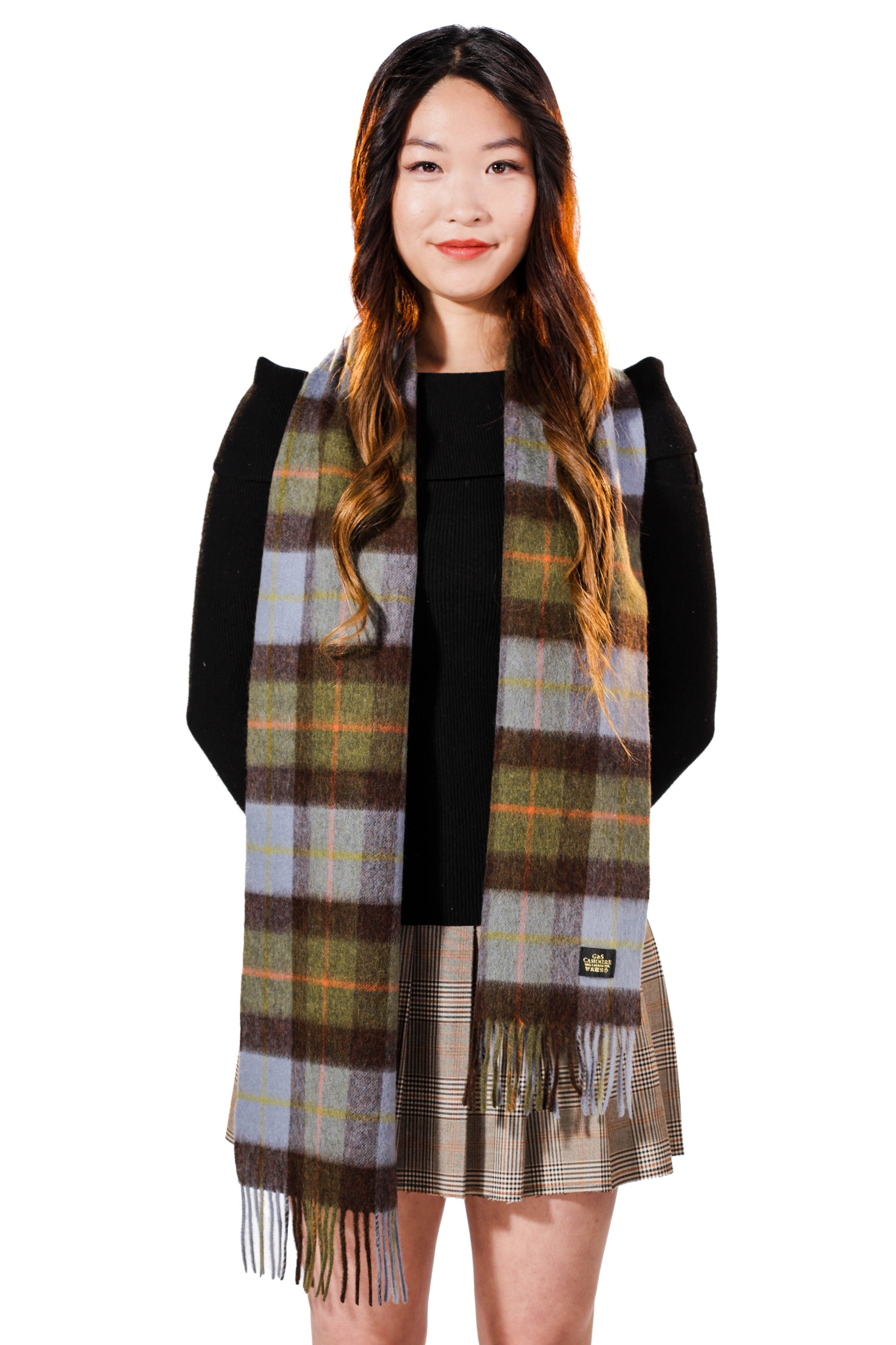 LAMBSWOOL SCARF - Highland Shadow