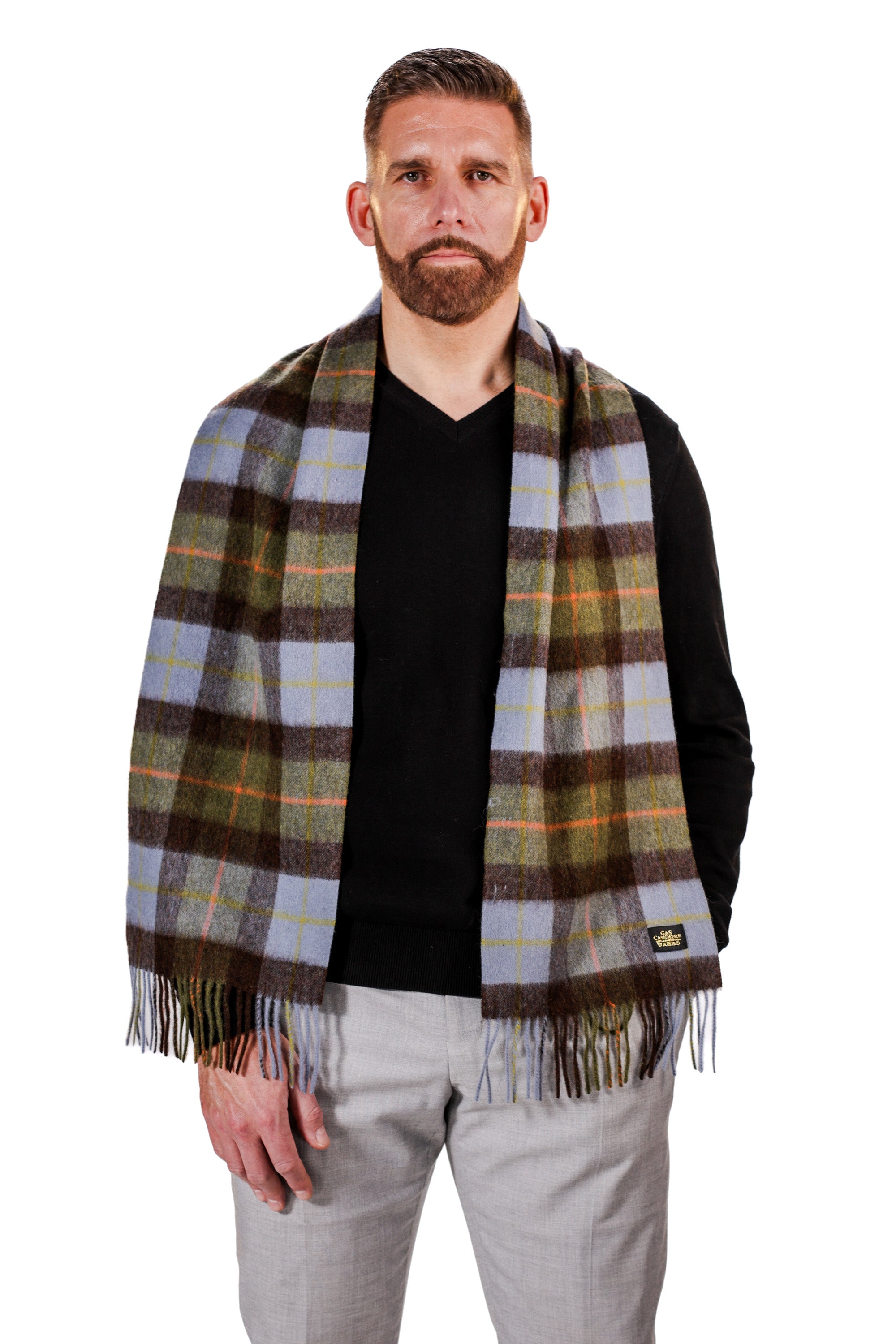 LAMBSWOOL SCARF - Highland Shadow