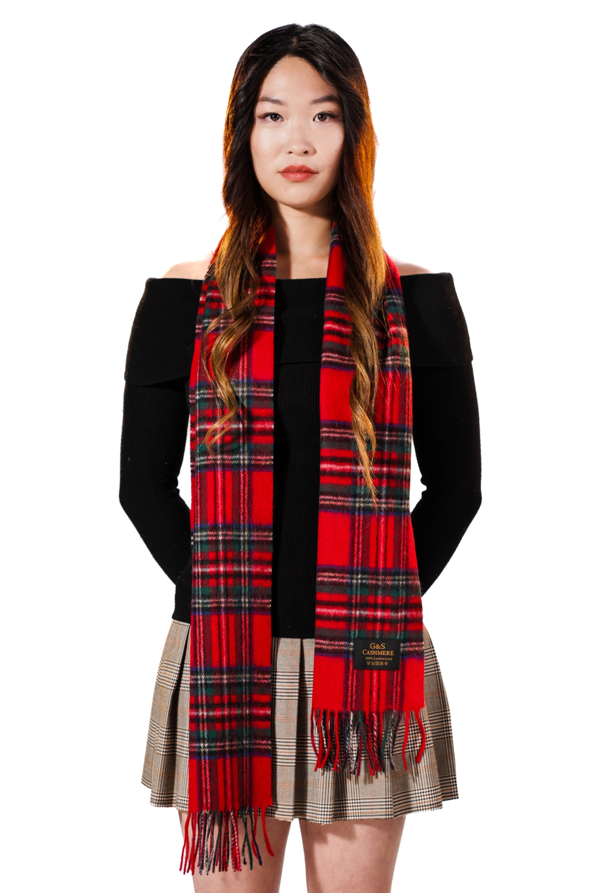 LAMBSWOOL SCARF - Imperial Flame