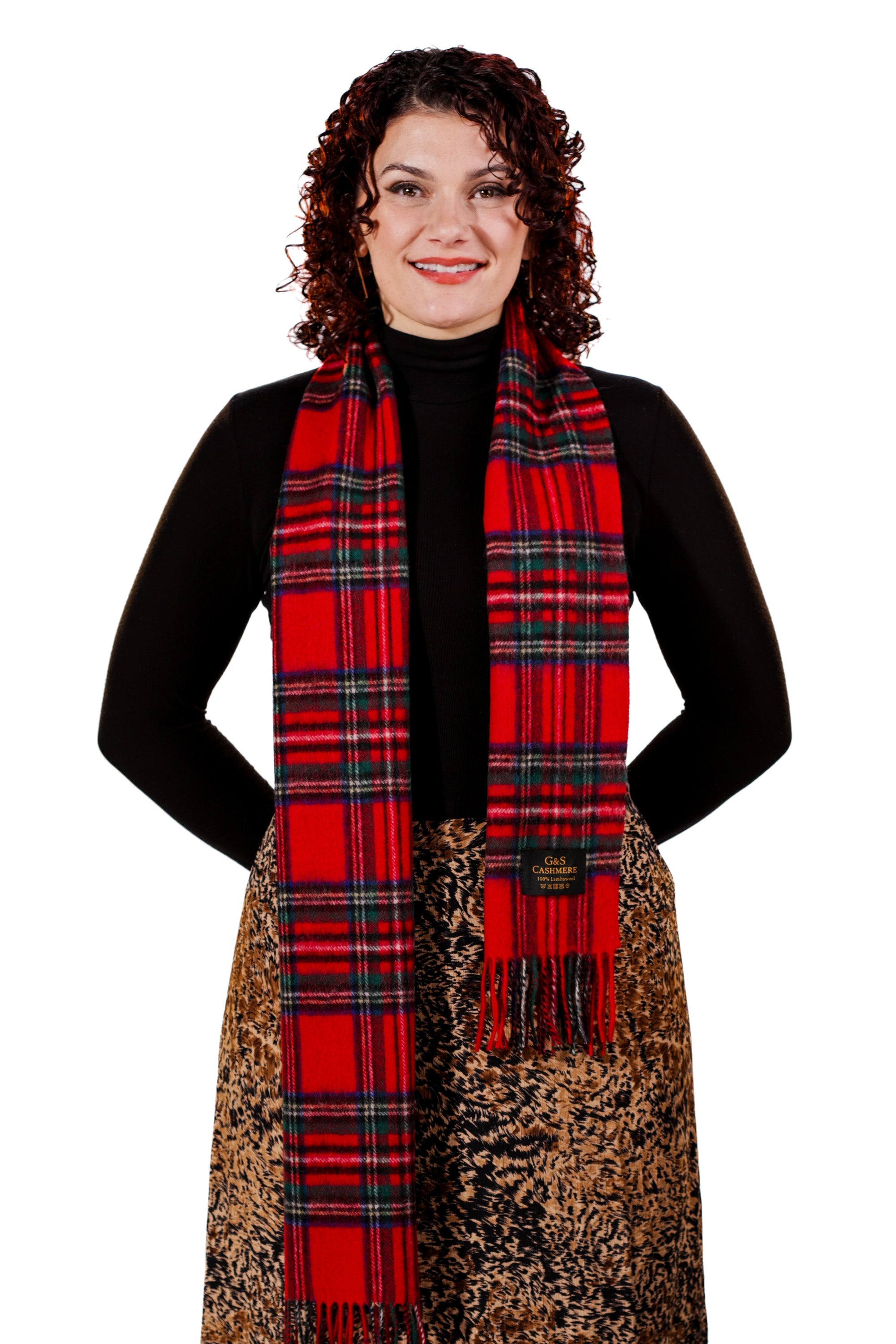LAMBSWOOL SCARF - Imperial Flame
