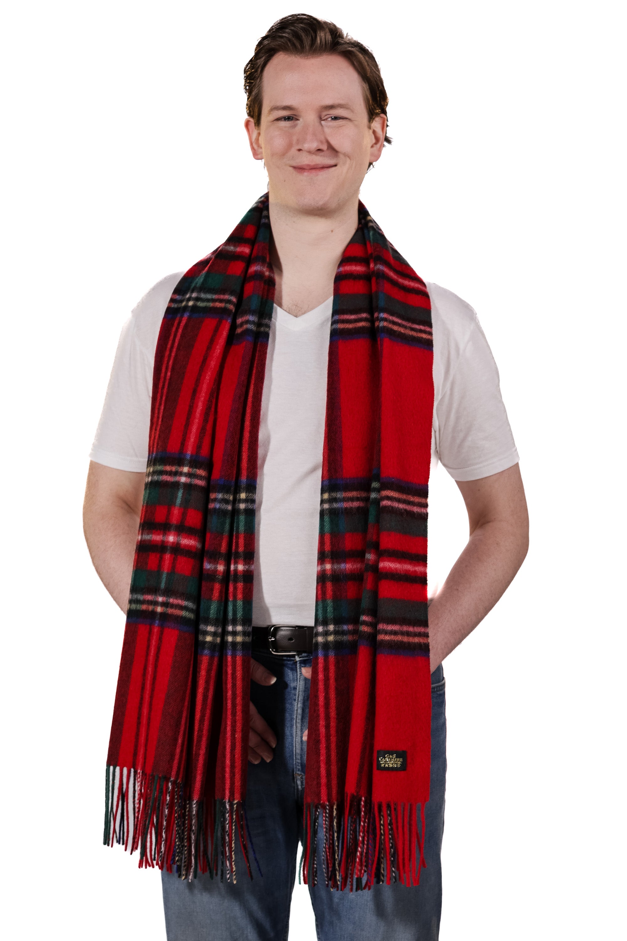 LAMBSWOOL SHAWLS - Imperial Flame